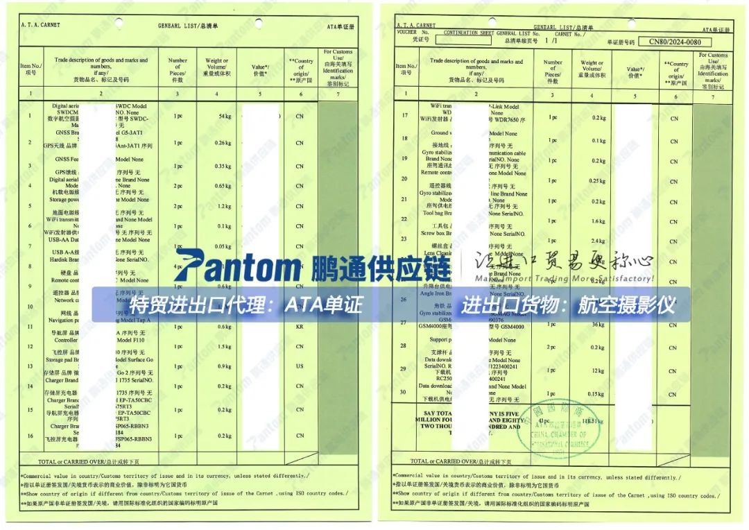 ATA货物进出口通关，就找我们的专业代理服务！
