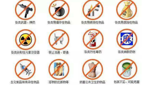 禁止进境物品