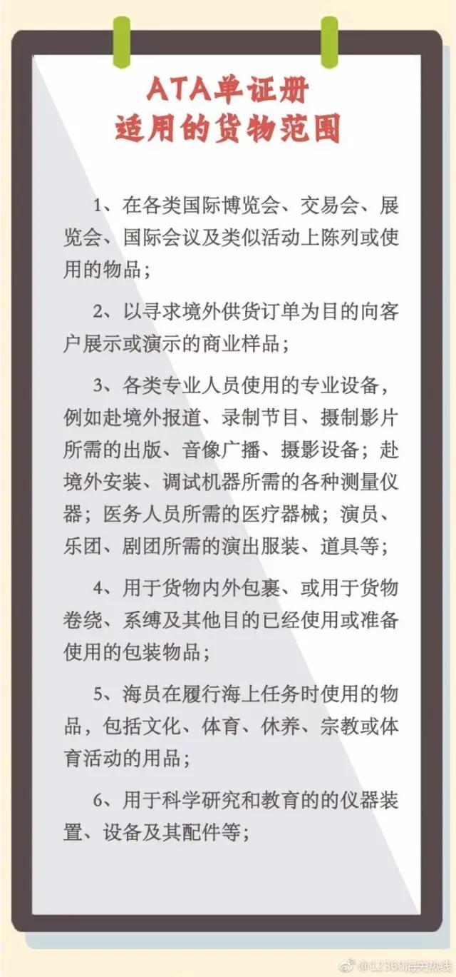 ATA报关